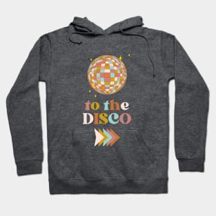 To The Disco - Retro Illustration Hoodie